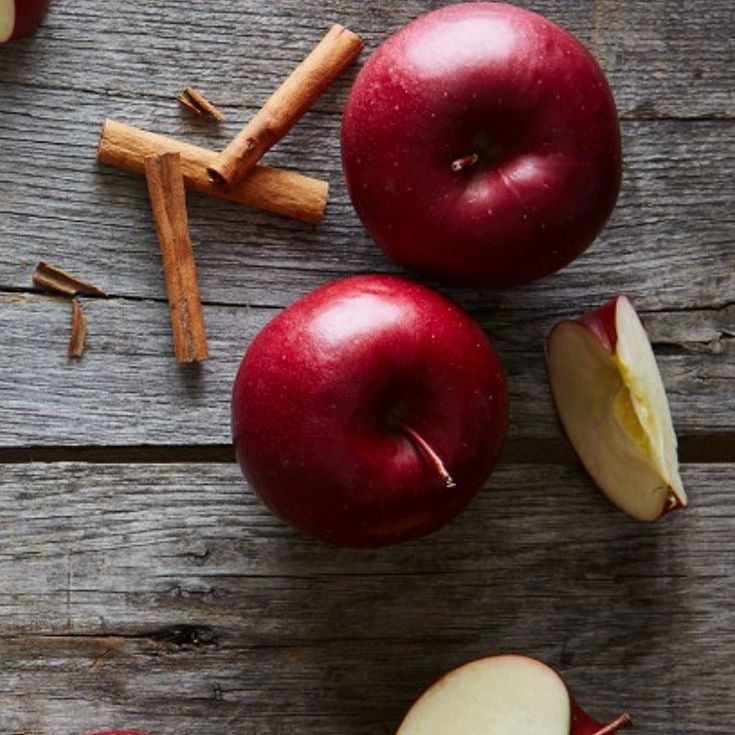 Apple Cinnamon Scented Candle Jar