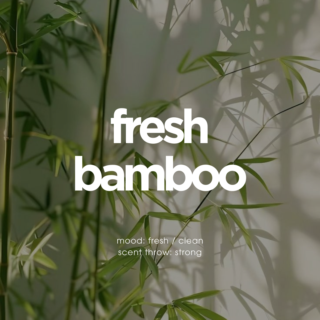 Fresh Bamboo Scented Candle Tin