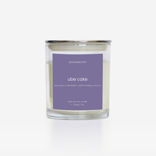 Ube Cake Scented Candle Jar