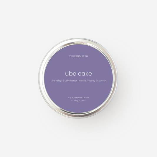 Ube Cake Scented Candle Tin