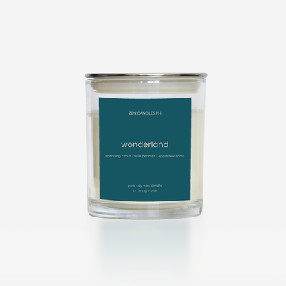 Wonderland Scented Candle Jar